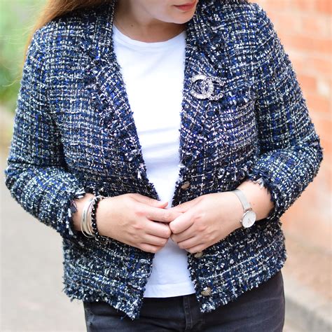 chanel tweed jacket 2021|chanel tweed jacket zara.